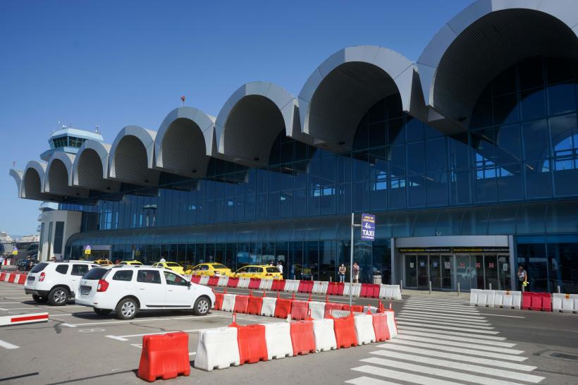 Parcarea din fața Aeroportului Henri Coandă se închide pentru construcția metroului