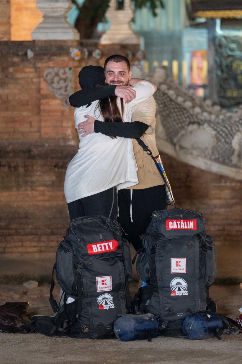 Betty Salam și Cătălin Vișănescu, salvați de la eliminare de Zeul verde, în ediția de aseară Asia Express 18916066