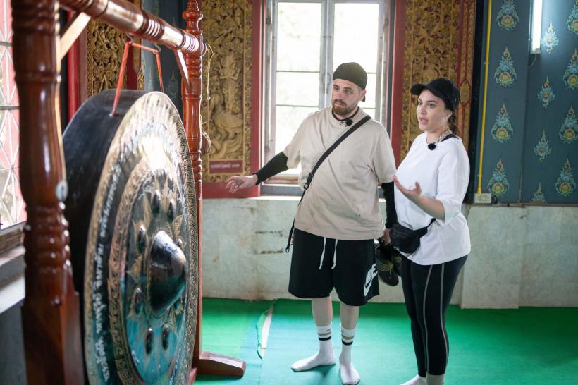 Betty Salam și Cătălin Vișănescu, salvați de la eliminare de Zeul verde, în ediția de aseară Asia Express 18916067