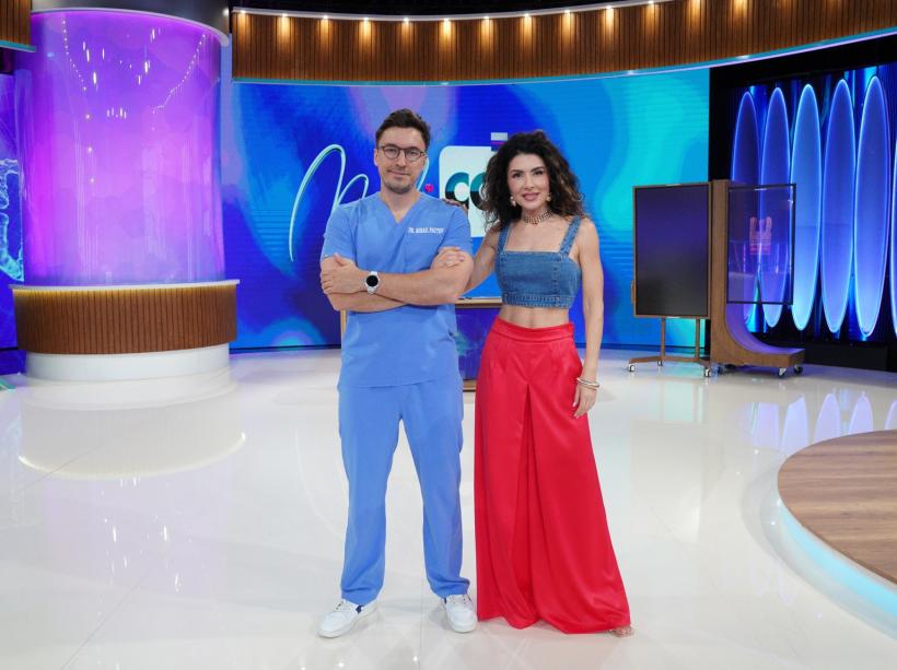 Dr. Mihail Pautov și Carmen Brumă revin la Antena 1 cu un nou sezon MediCOOL, începând din 14 septembrie, în fiecare sâmbătă, de la 12.00 18917134