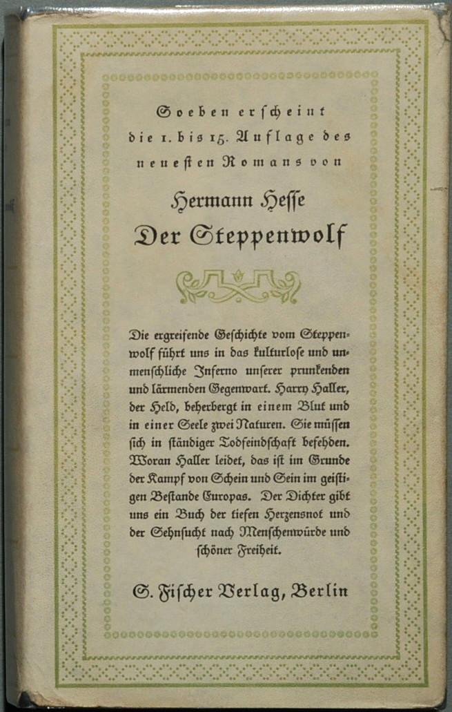 Hermann Hesse, lupul singuratic al literaturii universale 18916925