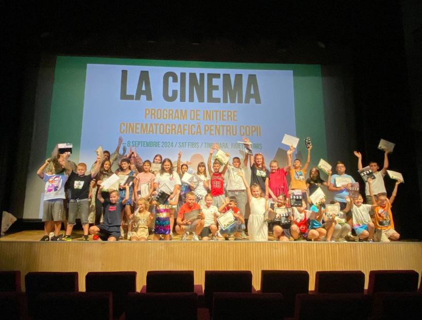 Atelierul „LA CINEMA – Program de inițiere cinematografică pentru copii” s-a încheiat cu succes 18917221