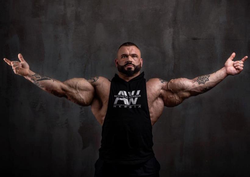 „Cel mai monstruos culturist din lume”, Illia Yefimchyk, a murit la 36 de ani 18917383