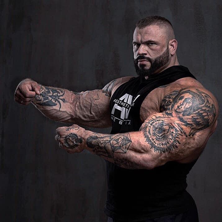 „Cel mai monstruos culturist din lume”, Illia Yefimchyk, a murit la 36 de ani 18917384