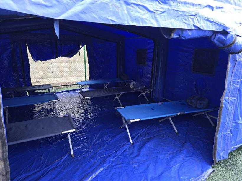 Ministrul Cătălin Predoiu: Tabăra de sinistraţi de la Slobozia Conachi, dotată cu toate condiţiile 18917521