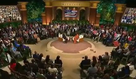 Oprah Winfrey, eveniment de susținere pentru Kamala Harris cu zeci de celebrități. Julia Roberts, Ben Stiller sau Meryl Streep s-au alăturat campaniei 18918405