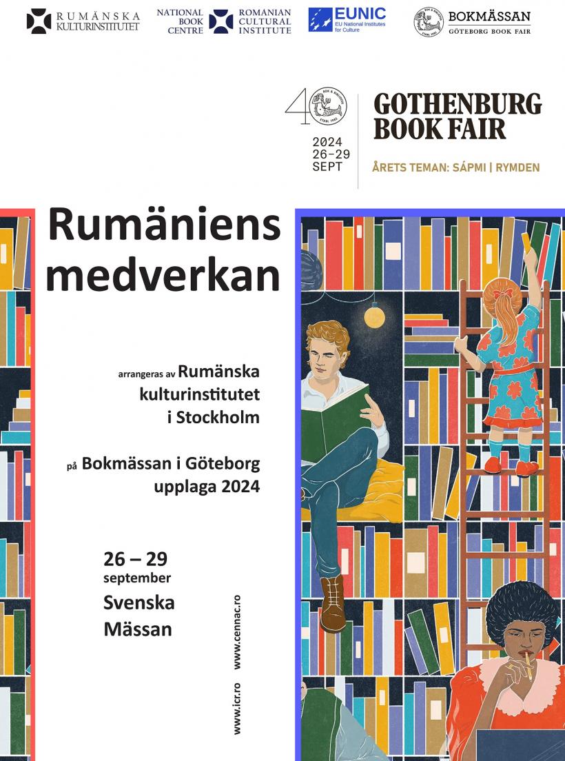 Scriitorii Moni Stănilă, Varujan Vosganian și Corina Ilea participă la cel mai important eveniment din Scandinavia dedicat industriei cărții