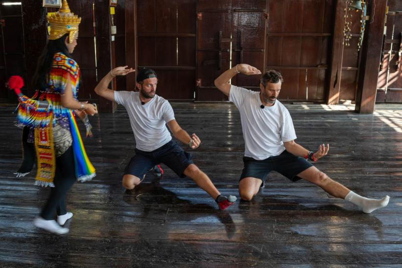 Asia Express, lider de audiență. Nicolai Tand și Sorin Brotnei, salvați de Zeul verde, la finalul etapei a patra 18919366