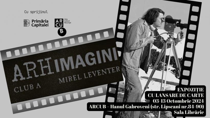 Expoziție și lansare de carte: arhitectul Mirel Leventer prezintă, din 3 octombrie, la ARCUB, „ARHIMAGINI CLUB A ”, cea mai bogată arhivă de imagini din perioada de glorie a Clubului A 18919131