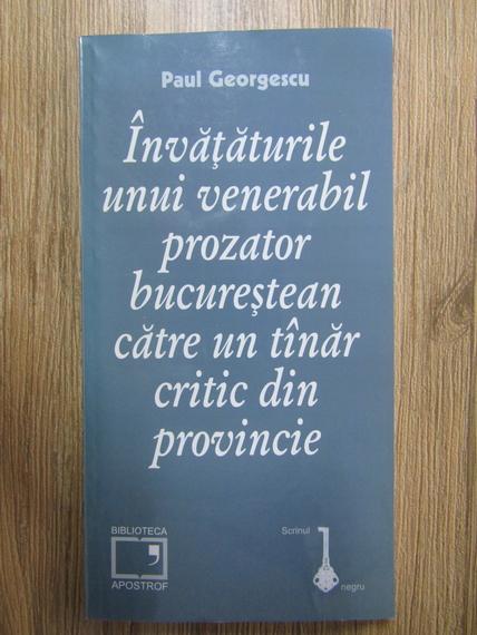 Paul Georgescu, „tăticul” din culise al rebelului Nichita Stănescu 18919201