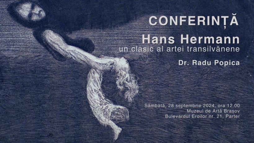 Artistul brașovean Hans Hermann prezentat într-o conferință la Muzeul de Artă Brașov