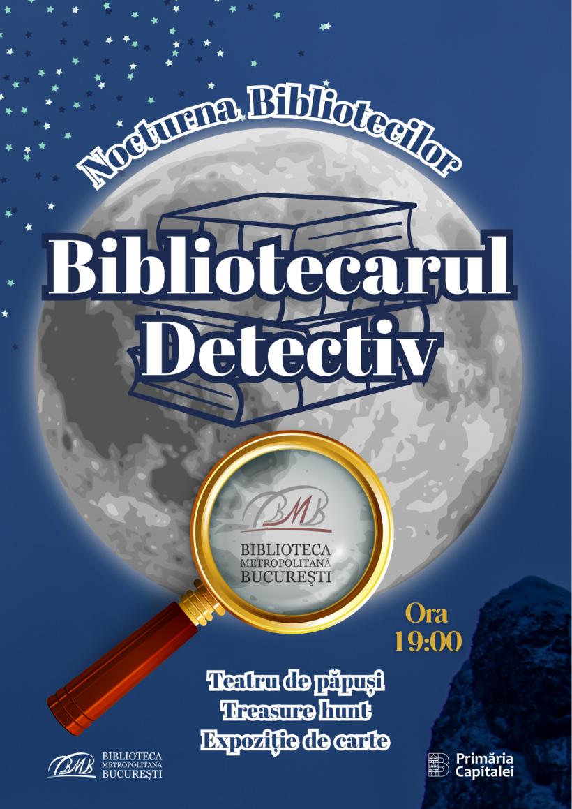 Biblioteca Metropolitană București vă invită să redescoperiți magia lecturii la Nocturna Bibliotecilor 2024