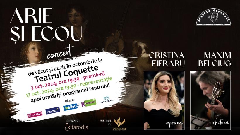 Teatrul Coquette lansează o stagiune muzicală cu spectacolul ARIE ȘI ECOU 18919454