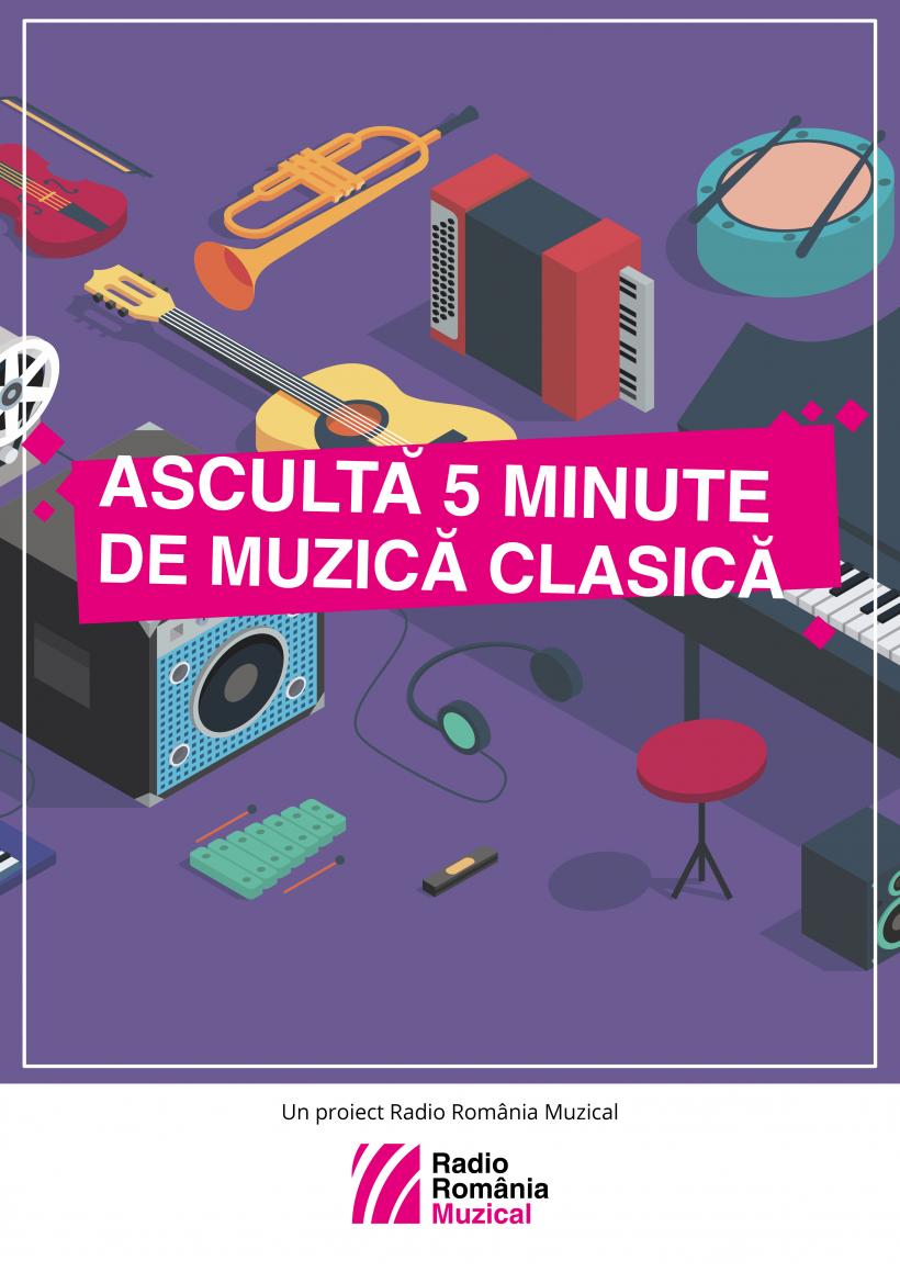  “Ascultă 5 minute de muzică clasică” – între 1 și 31 octombrie, în spații neconvenționale   