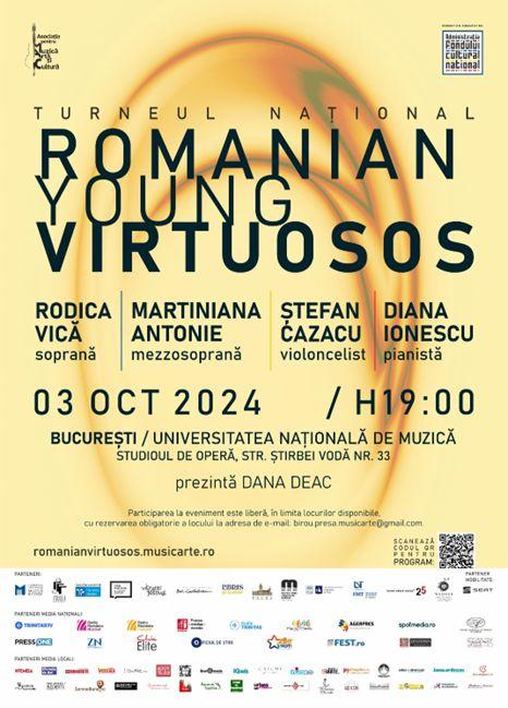 Concertul de deschidere a turneului național „Romanian Young Virtuosos”