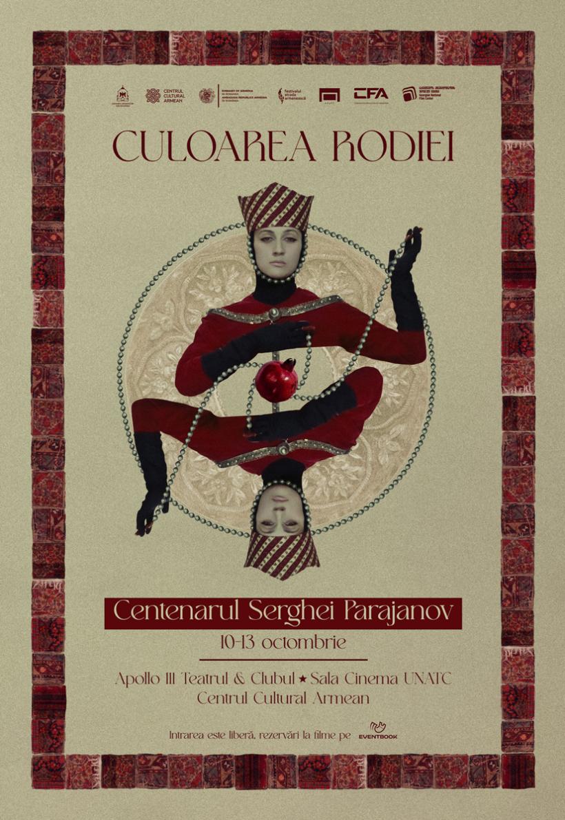 Culoarea Rodiei - Centenarul Serghei Parajanov, sărbătorit la UNATC I.L. Caragiale, Apollo 111 Teatrul & Clubul și Centrul Cultural Armean 18920558