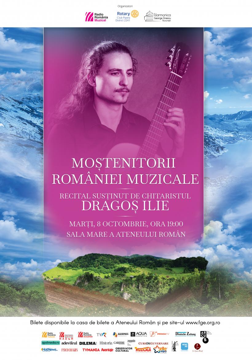 “Moștenitorii României muzicale”: recital-eveniment susținut chitaristul Dragoș Ilie 18920821