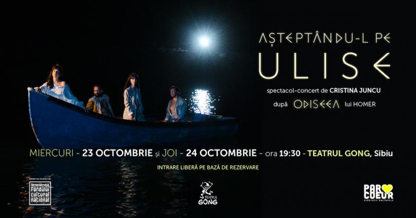 Asociația Par Coeur lansează proiectul muzical și teatral „Așteptându-l pe Ulise” pe Spotify și în teatre din București, Sfântu Gheorghe și Sibiu 18921222