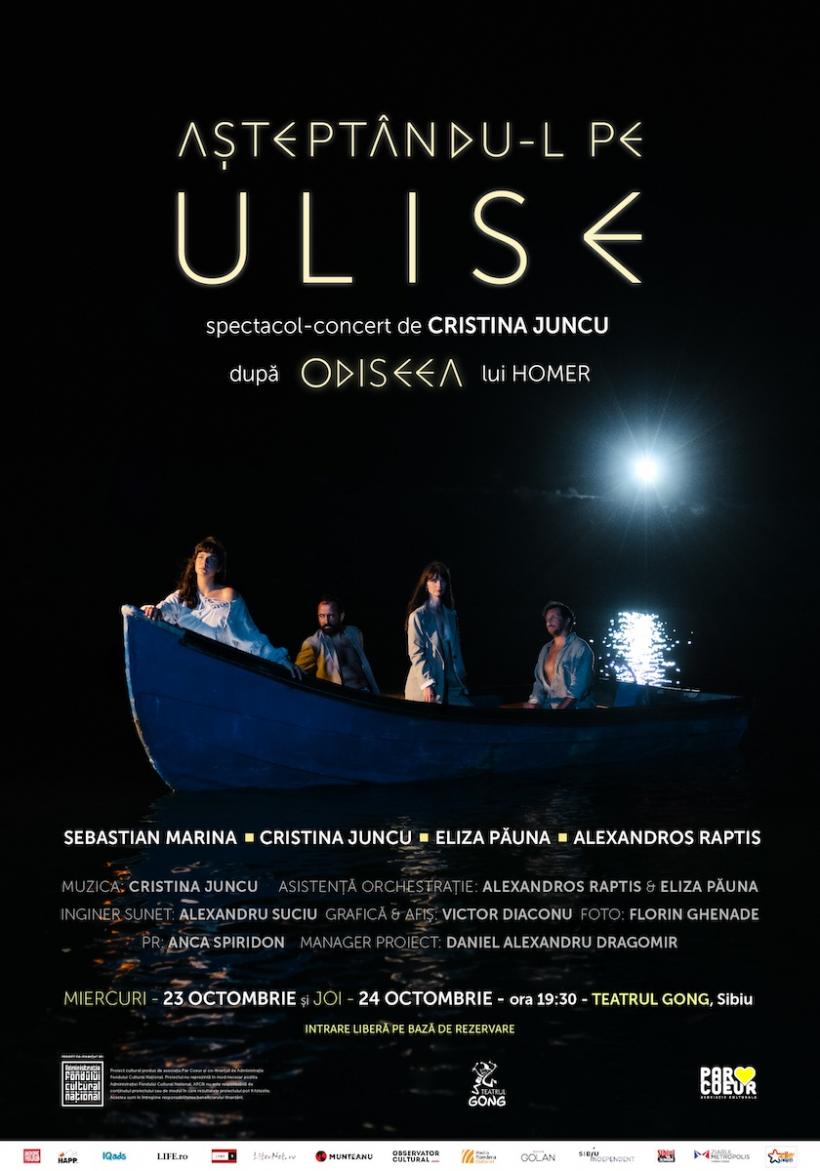 Asociația Par Coeur lansează proiectul muzical și teatral „Așteptându-l pe Ulise” pe Spotify și în teatre din București, Sfântu Gheorghe și Sibiu 18921223