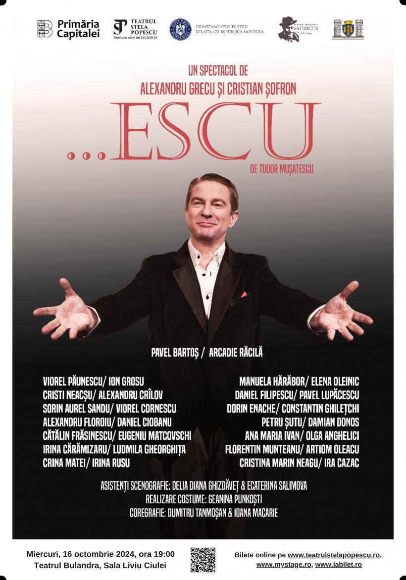 ...Escu de Tudor Mușatescu la Bulandra pe 16 octombrie 18921139