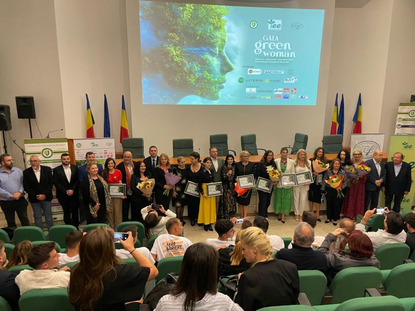 Lavinia Șandru: Mai mult ca niciodată este nevoie să ne gândim la semenii noștri. 12 femei remarcabile premiate la Gala Green Woman 2024