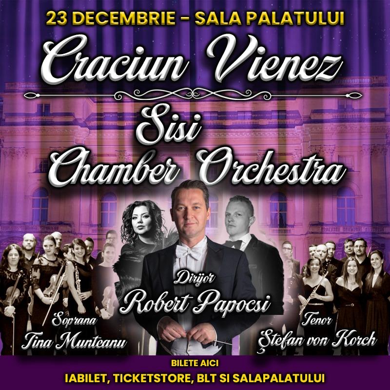 CRĂCIUNUL VIENEZ – Ediţie aniversară de gală pe 23 Decembrie la Sala Palatului, cu tenorul ŞTEFAN von KORCH pe scenă