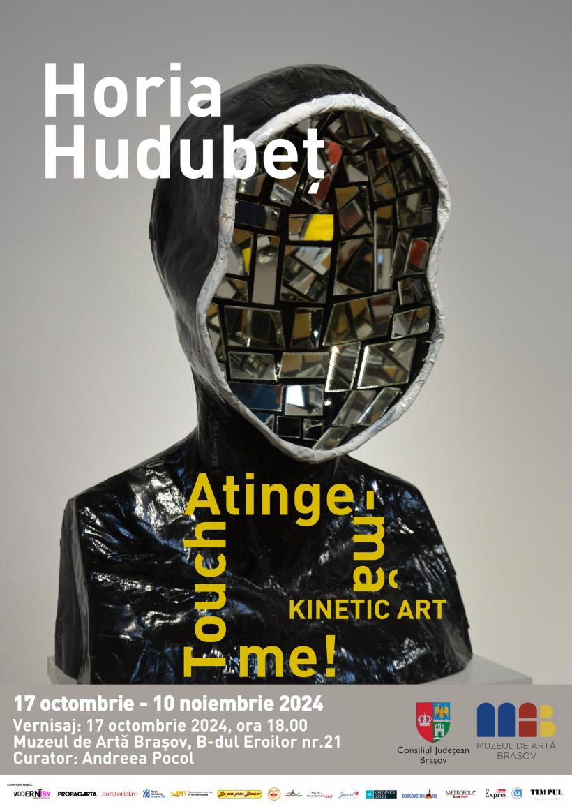 Descoperă interactivitatea sculpturii cinetice în expoziția „Atinge-mă” a artistului Horia Hudubeț