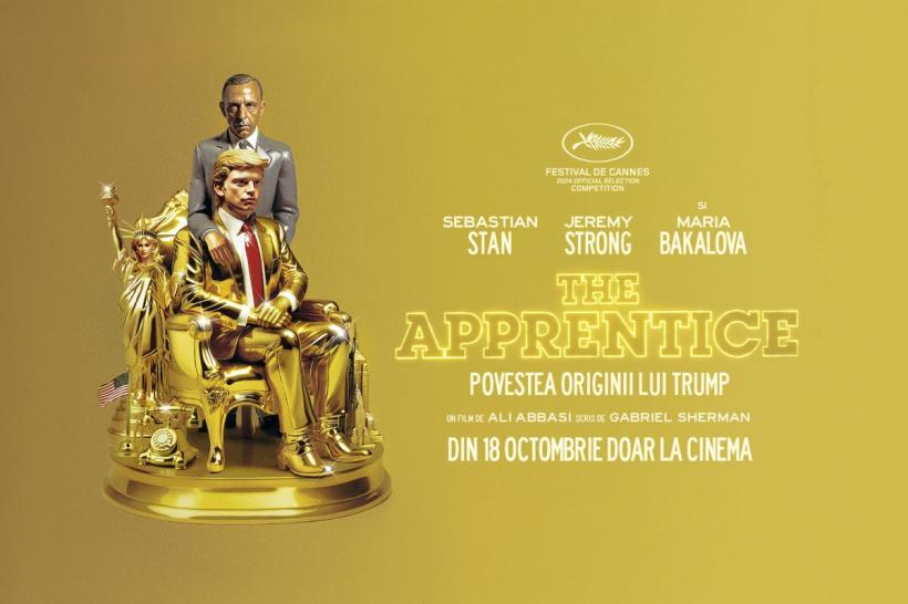 Unul dintre cele mai controversate filme ale anului, The Apprentice – Povestea originii lui Trump, va putea fi văzut de vineri în peste 60 de cinematografe din țară 18922667