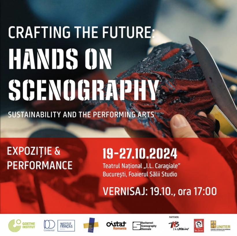 VERNISAJ: Expoziție de scenografie sustenabilă și performance în cadrul Bienalei de Scenografie București și al FNT 2024