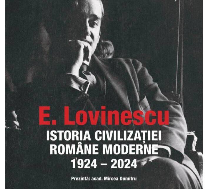 Expoziția „E. Lovinescu – Istoria civilizației române moderne 1924 - 2024”