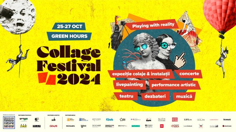 Mâine începe Collage Festival - un colaj al artelor în București, până pe 27 octombrie 18924199