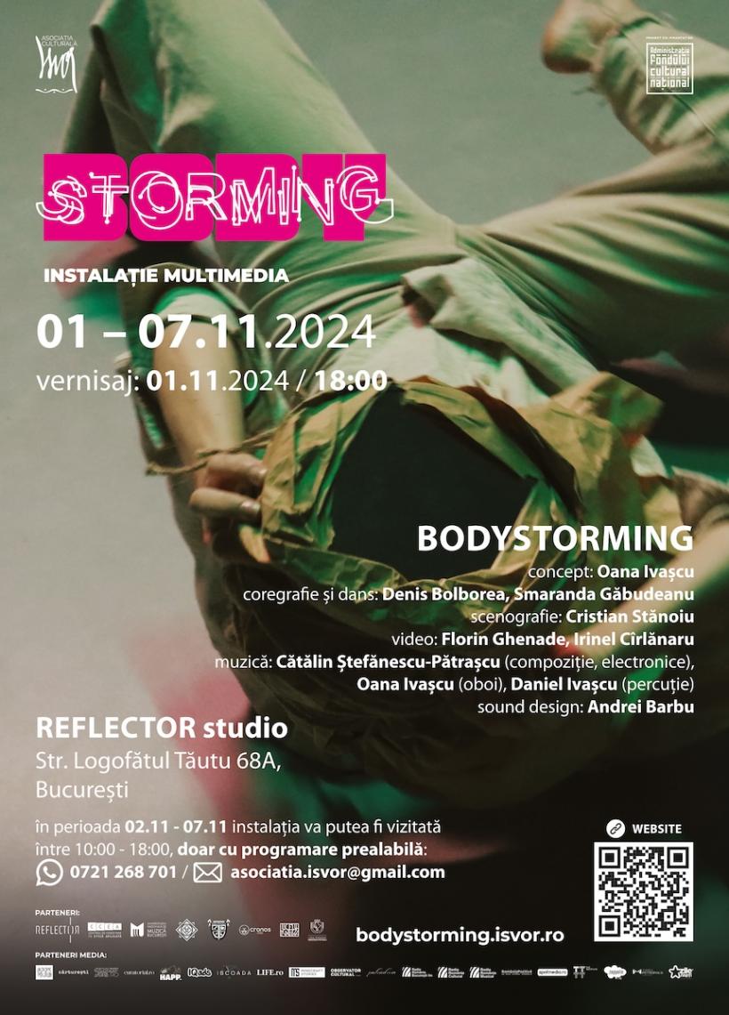 Asociația Culturală ISVOR prezintă „Bodystorming” - o instalație multimedia care explorează emoțiile, între 1 - 7 noiembrie, la București 18923828