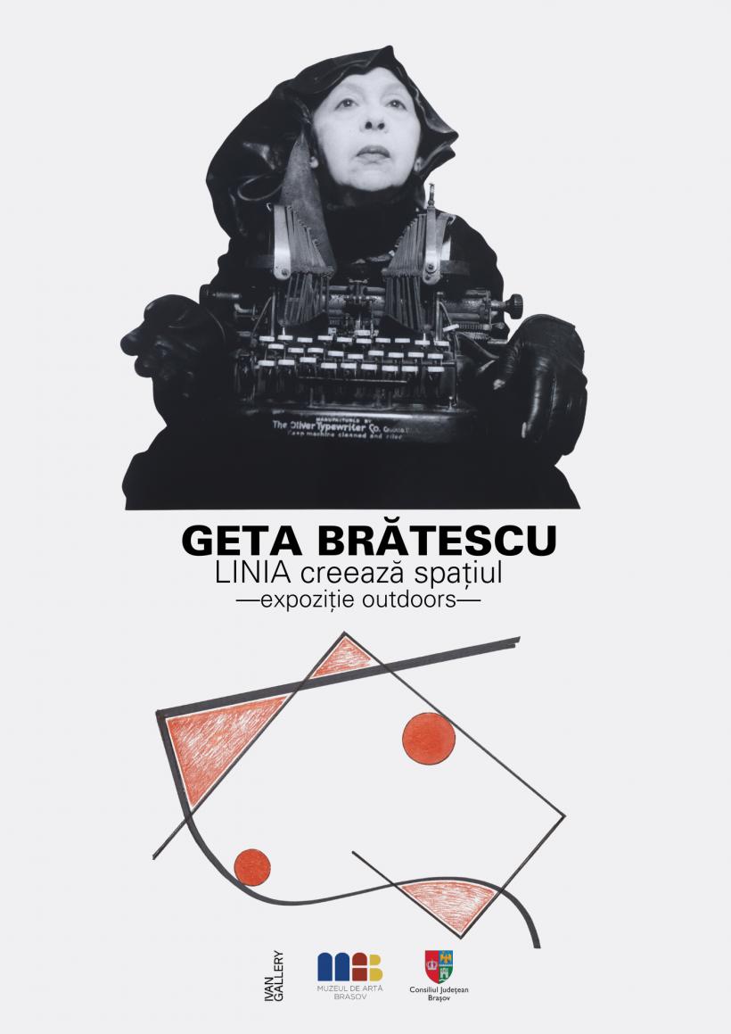 „Geta Brătescu. LINIA creează spațiul” – o nouă expoziție în cadrul programului Window Art al Muzeului de Artă Brașov