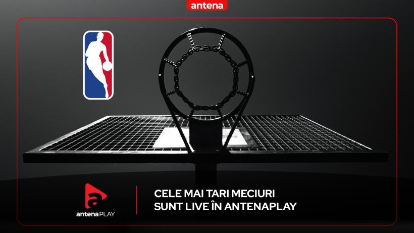 Noua stagiune a celei mai importante competiţii de baschet din lume, NBA, va fi transmisă exclusiv în AntenaPLAY