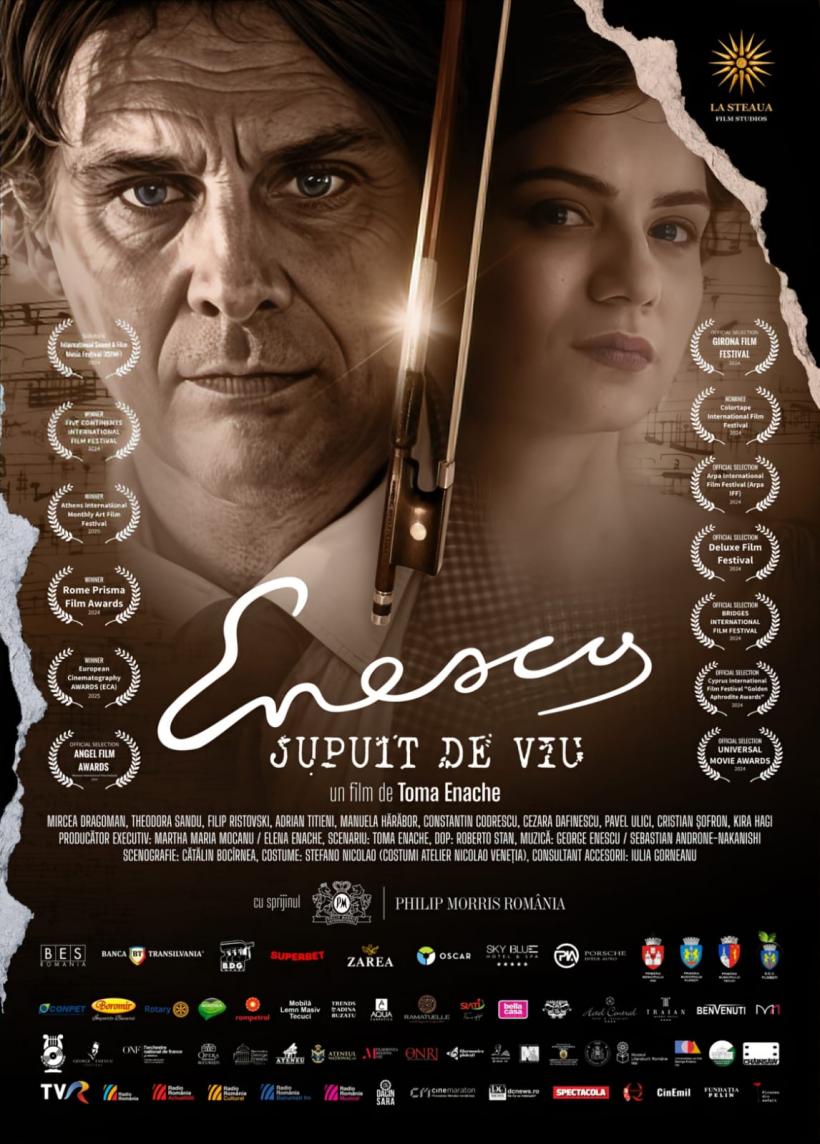 "Enescu, jupuit de viu", premiat în America 18924842