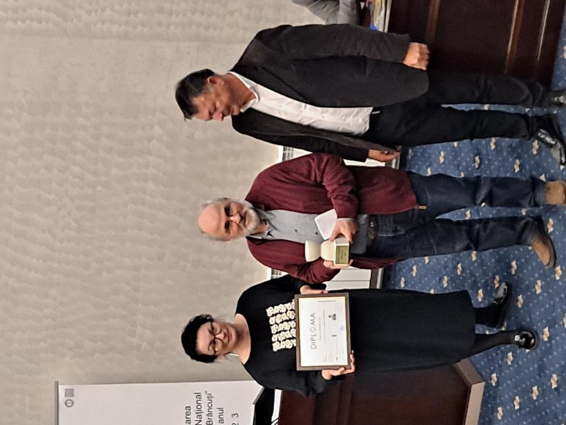 Premiul Național „Constantin Brâncuși” 2023, decernat de ICR sculptorului Dinu Câmpeanu, la Târgu Jiu 18924739