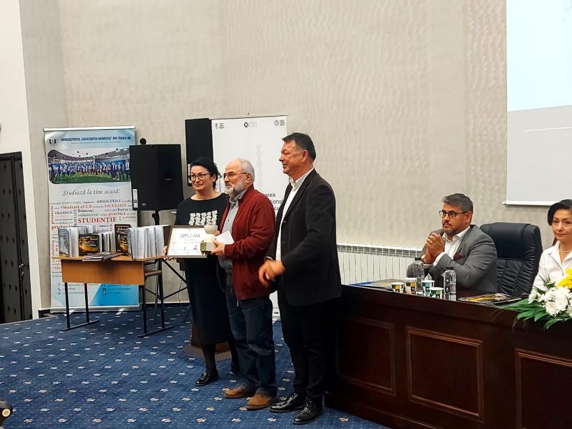 Premiul Național „Constantin Brâncuși” 2023, decernat de ICR sculptorului Dinu Câmpeanu, la Târgu Jiu 18924740