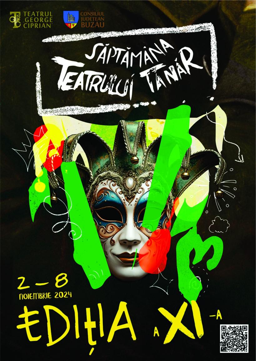 Festivalul „Săptămâna Teatrului Tânăr” organizat de Teatrul „George Ciprian” va avea loc între 2 și 8 noiembrie 2024 la Buzău 18924874