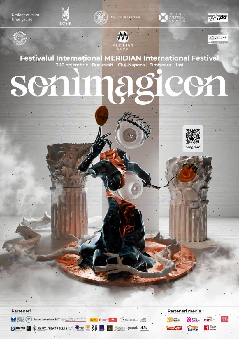 SONIMAGICON - a XIX-a ediție a Festivalului Internațional MERIDIAN începe pe 3 noiembrie la Bucureşti