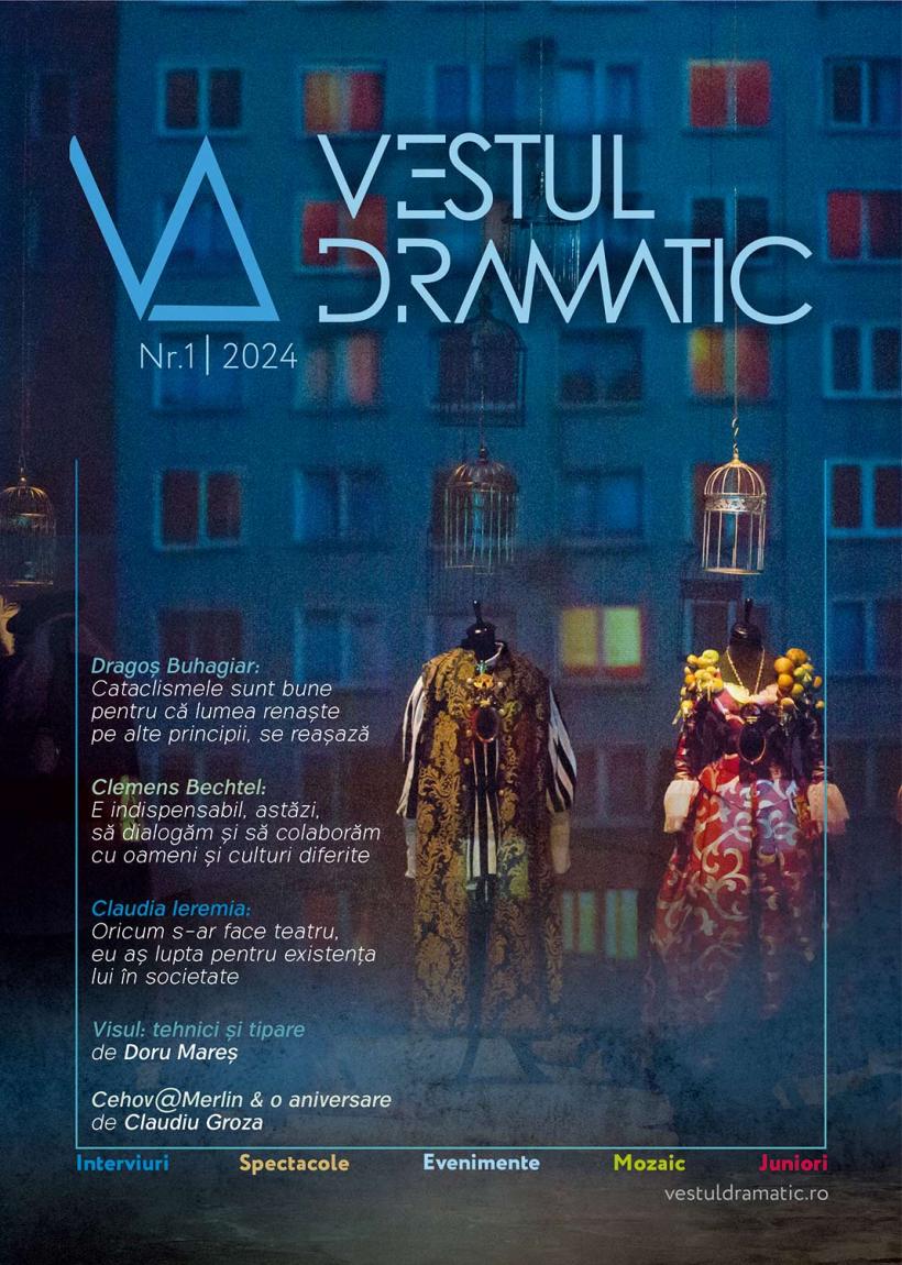 Teatrul de Vest Reșița anunță lansarea revistei de artele spectacolului „VESTUL DRAMATIC” – în diferite formate media