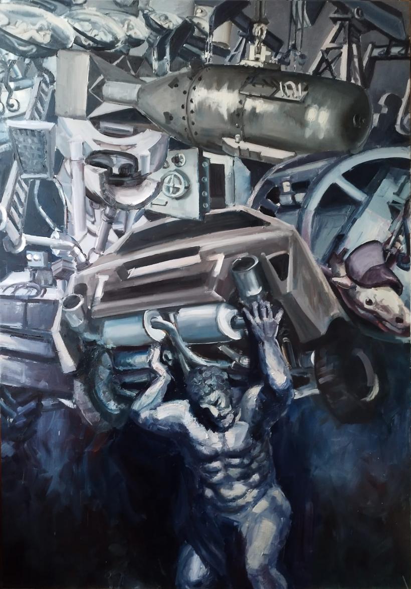 Din 6 noiembrie, expoziția „NATURE HUMAINE” a artistului Cornel Bârsan se deschide la ARCUB – Hanul Gabroveni 18926076