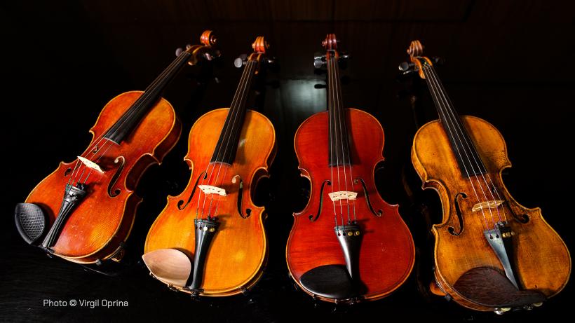 Un turneu istoric: cele patru viori ale lui Enescu, împreună pe aceeași scenă 18926094