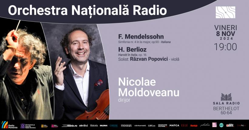 Voiaj muzical în Italia: Simfonia Italiana – Mendelssohn și Harold în Italia – Berlioz 18925887