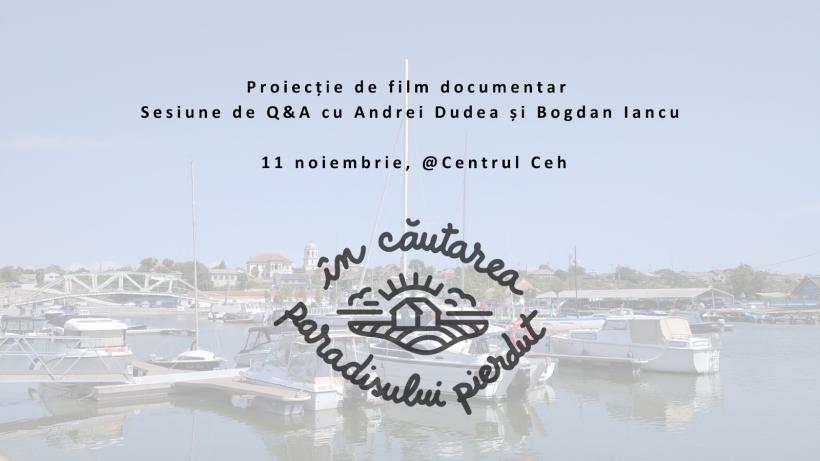 „În căutarea paradisului pierdut”, de la oraș la sat - proiecții de film și vernisaj în noiembrie, la București 18926225