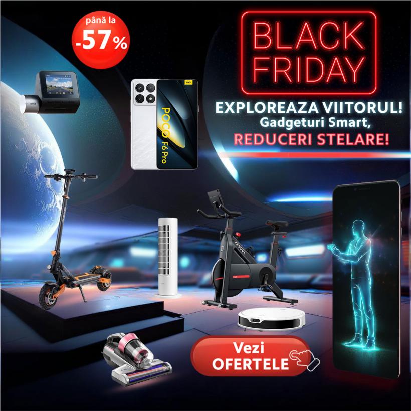 Black Friday 2024 la Blacktech.ro - 57% Reduceri Stelare și oferte exclusive la gagdeturi de top!