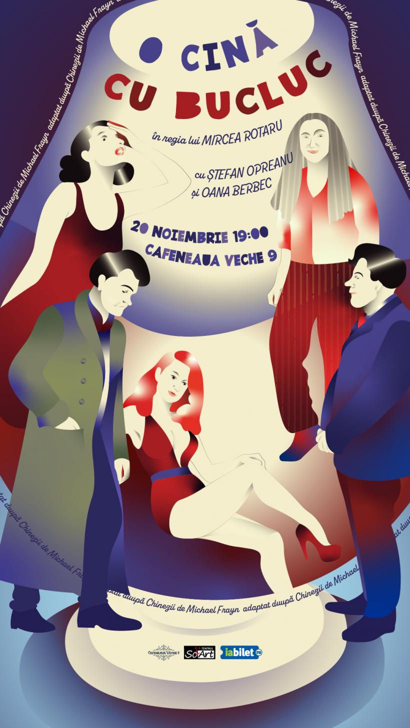 SoArt propune publicului o seară de teatru la Cafeneaua Veche din București 18926077