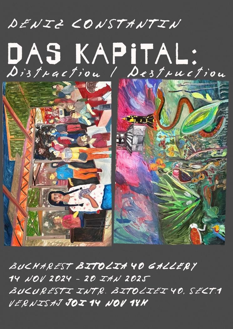 Deniz Constantin - Vernisaj &quot;Das Kapital: Distraction/ Destruction&quot;