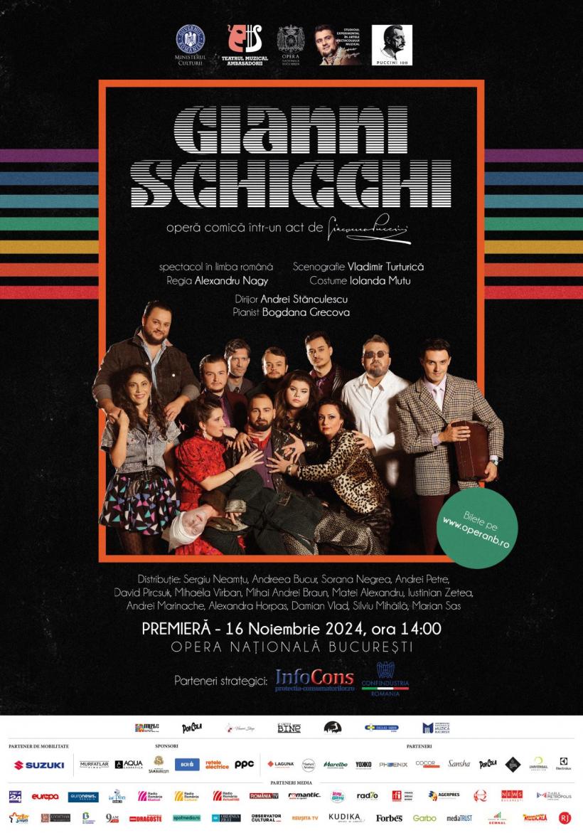 Opera Națională București prezintă: „Gianni Schicchi”, un spectacol ce omagiază 35 de ani de la Revoluția Română