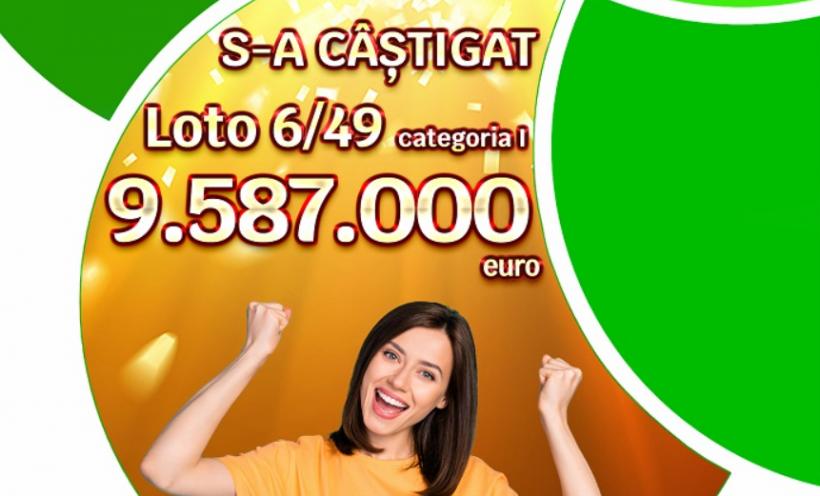 S-a câștigat marele premiu la Loto 6/49, în valoare de peste 9,58 milioane de euro