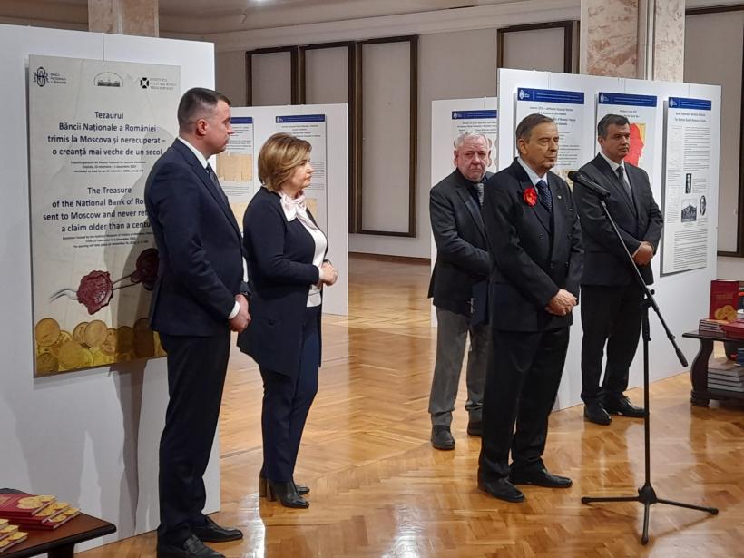 Tezaurul Băncii Naționale a României trimis la Moscova și nerecuperat – o creanță mai veche de un secol 18927775